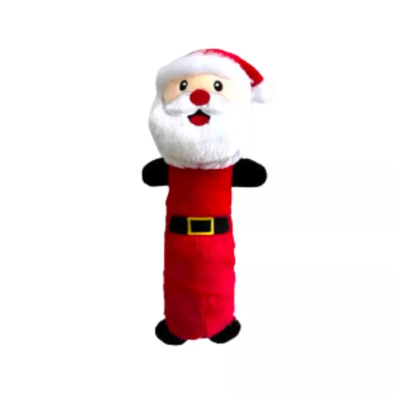 ThoozyPet Holiday Santa 12″ Plush Dog Toy
