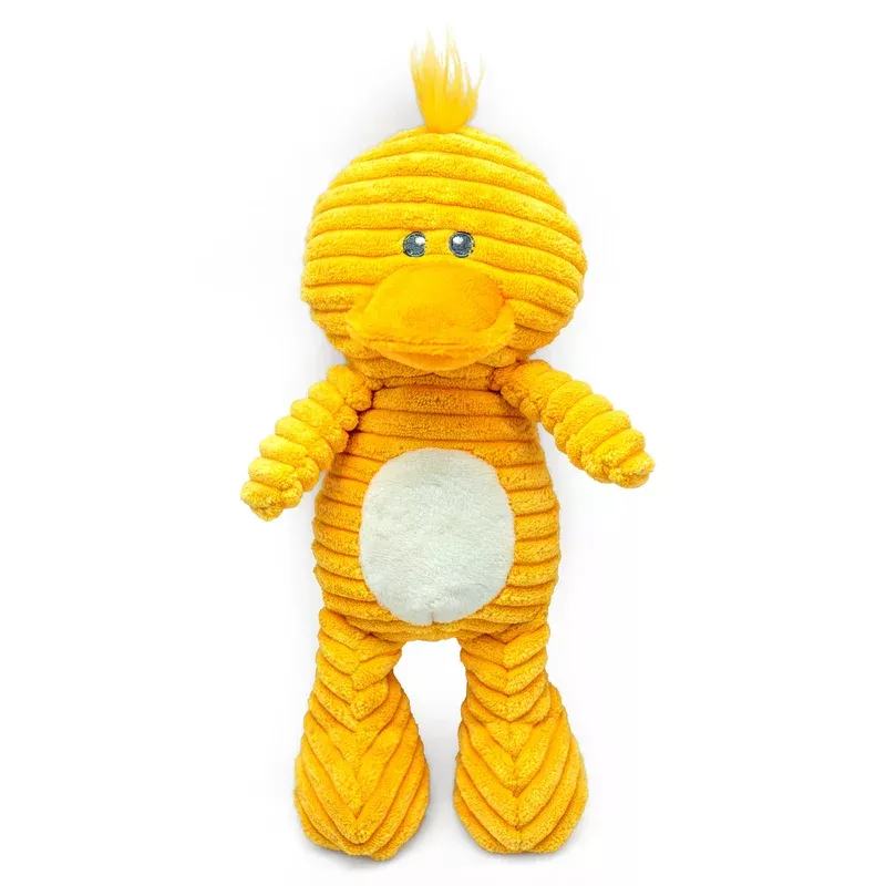 ThoozyPet Tuff & Cuddly Duck Plush Dog Toy 12.5″