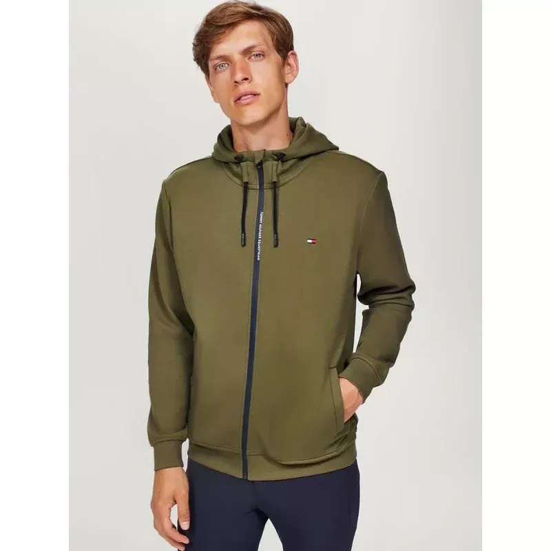 Tommy Hilfiger Glen Hoodie Olive