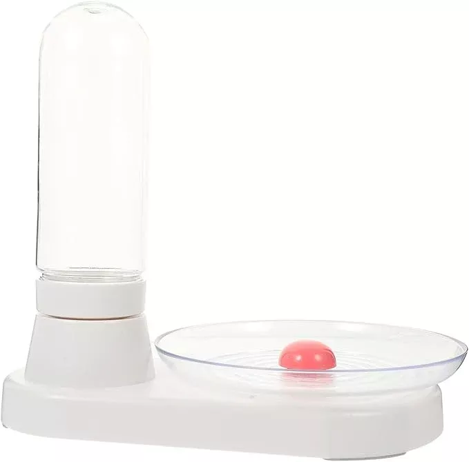 TOYANDONA Automatic Pet Water Dispenser Water Feeder for Cats and Dogs Bite-Resistant Design Stable Base for Home Use