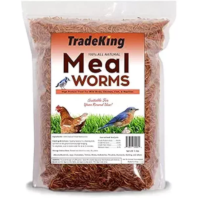 TradeKing Dried Mealworms 5 lb Bag