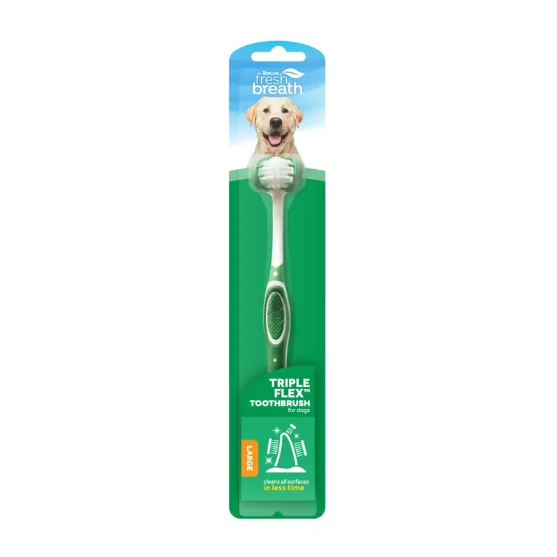 Tropiclean Triple Flex Toothbrush Large