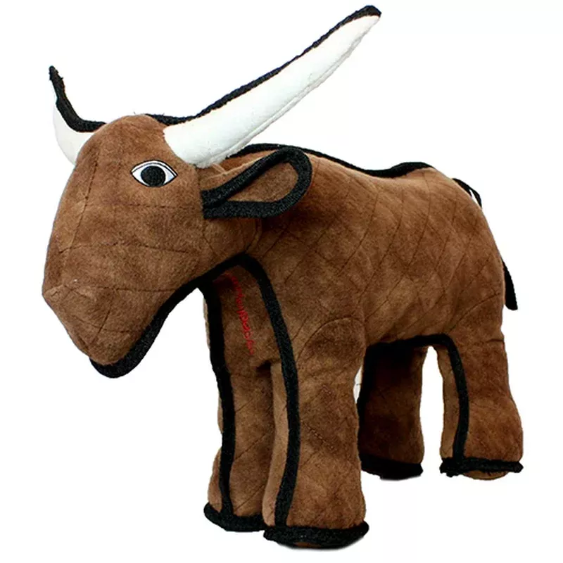 Tuffy’s Barnyard Bull Dog Toy