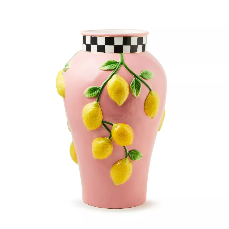 Tutti Frutti Lemon Vase