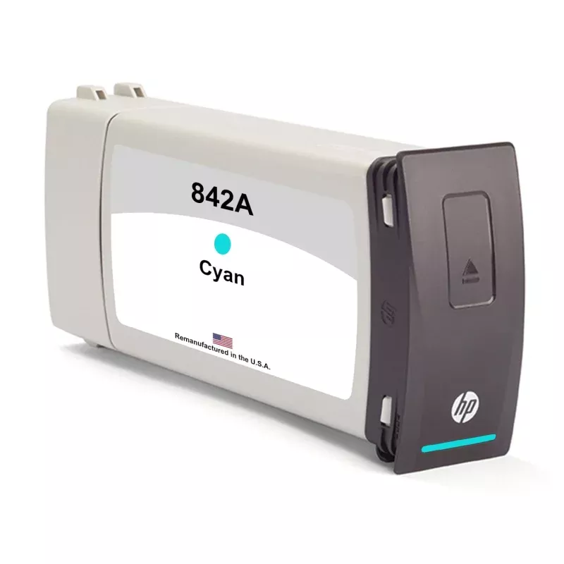 U.S. Remanufactured for HP 842A Cyan C1Q46A