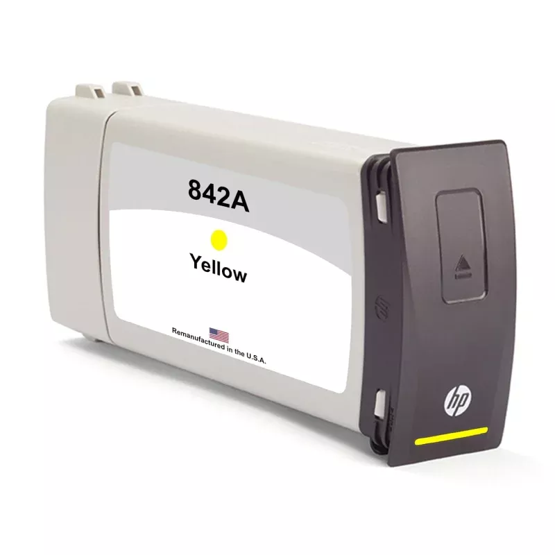 U.S. Remanufactured for HP 842A Yellow C1Q48A