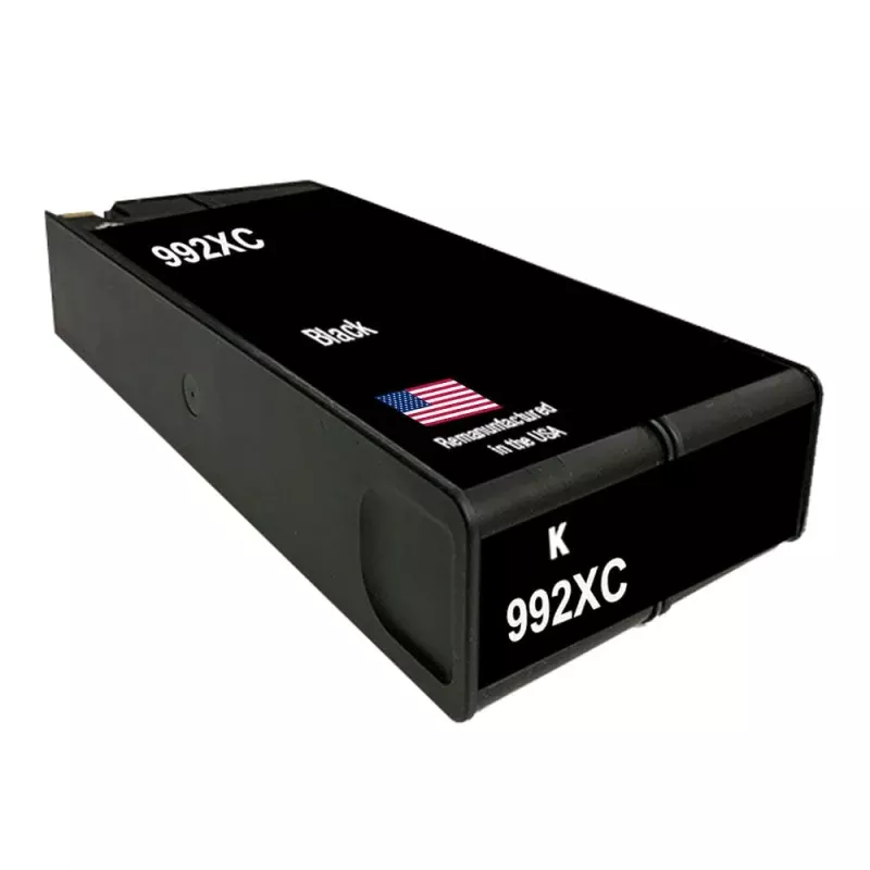 U.S. Remanufactured for HP 992XC (M0K30AN) Black Ink Cartridge OEM Chip