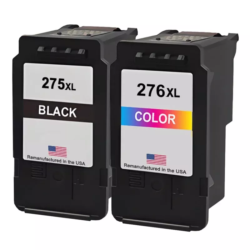 U.S. Remanufactured for PG-275XL Black / CL-276XL Color Combo Pack