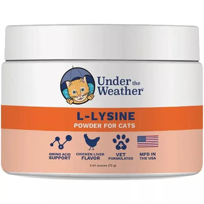 Under the Weather L-Lysine Powder for Cats 2.54oz