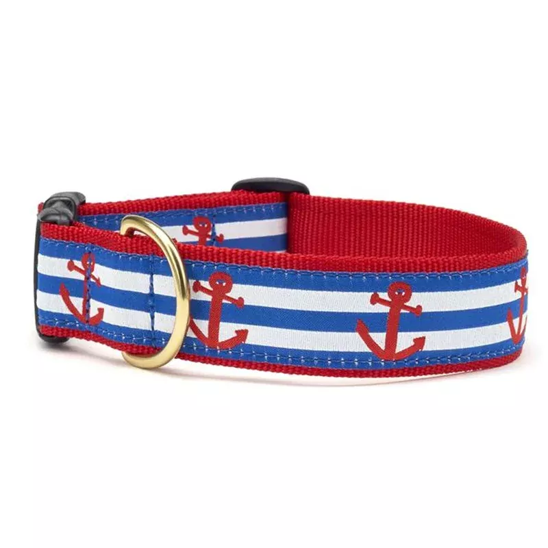 Up Country Anchors Collar Med Wide