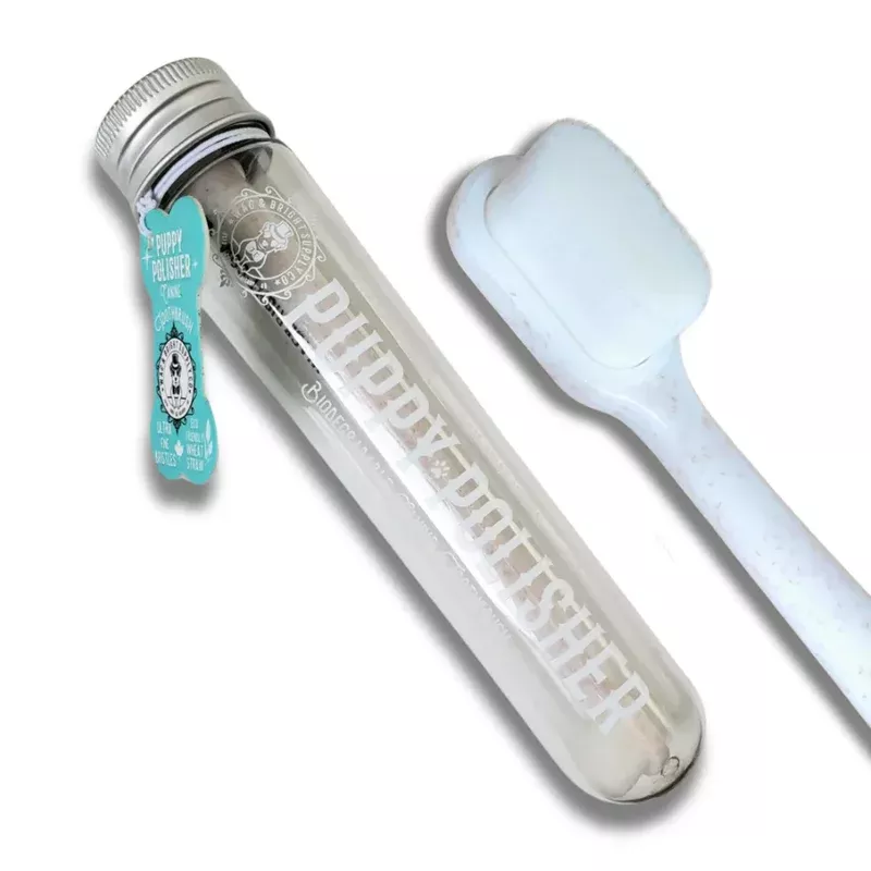 Wag & Bright Puppy Polisher Eco Toothbrush – Med