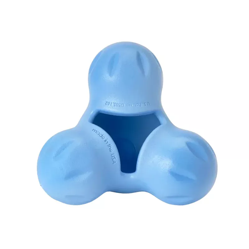WEST PAW Tux Toy for Dogs, Periwinkle, S, 4″