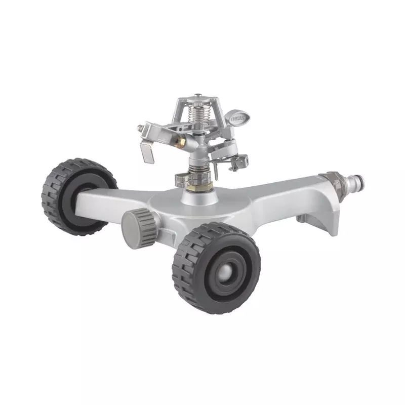 WHEEL BASE METAL TRIPLE ARM SPRINKLER