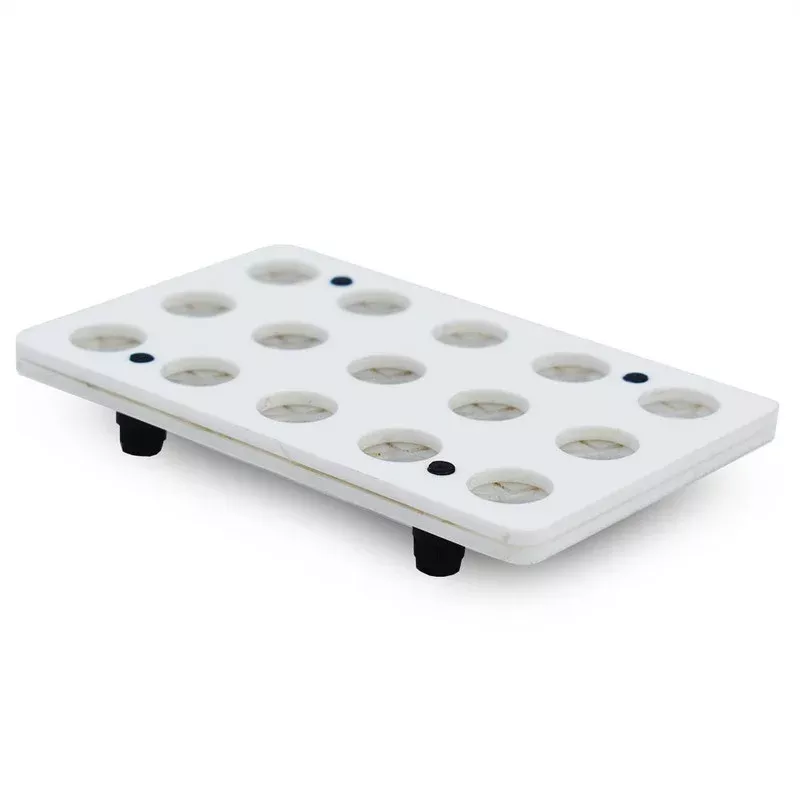 (WHITE) 15 Hole Frag Pocket Rack w/Frag Lock – PNW Customs