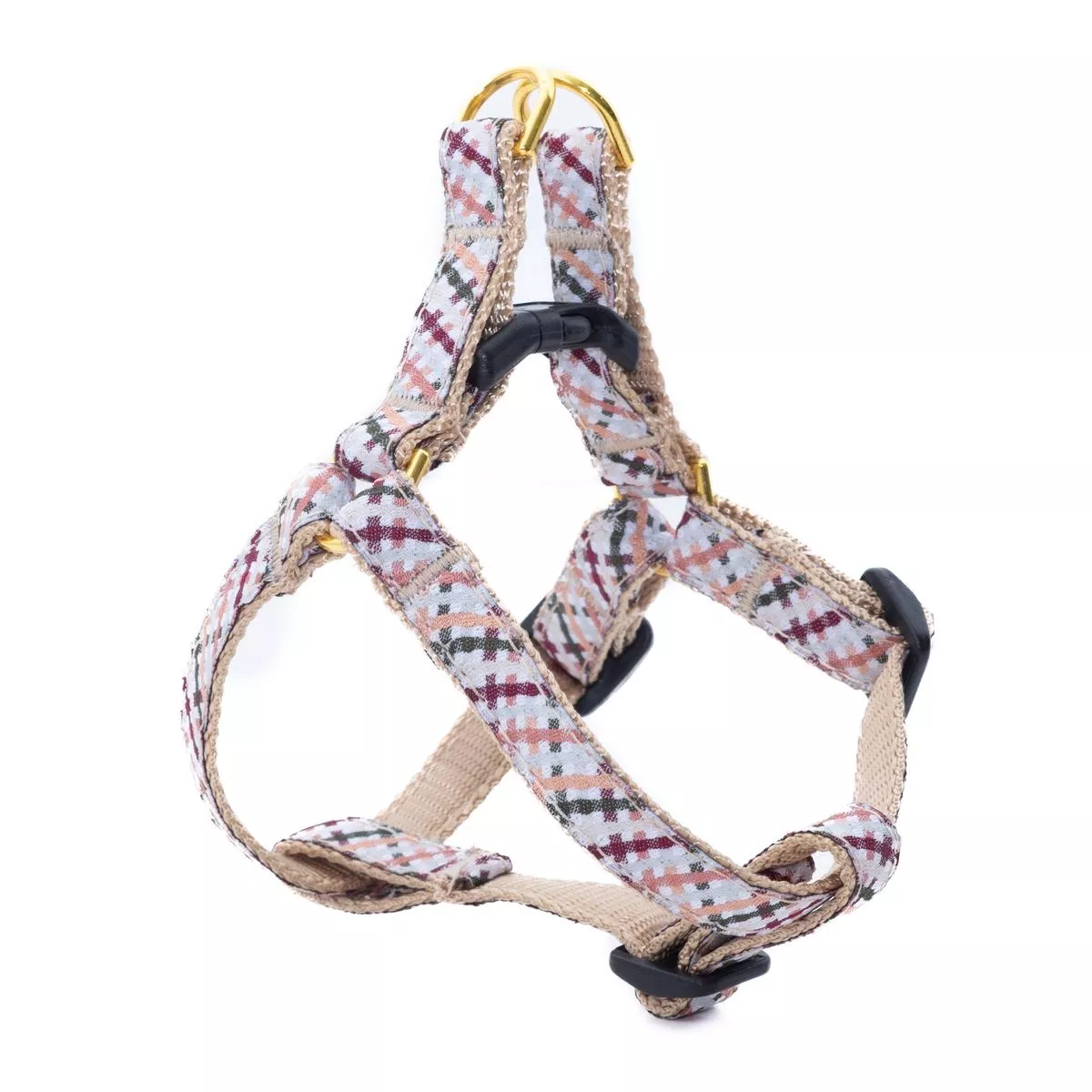 Wickford Gingham Small Breed Dog Harness