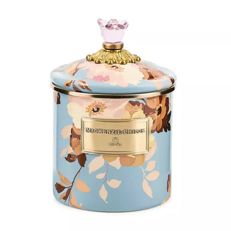 Wild Rose Slate Canister – Small