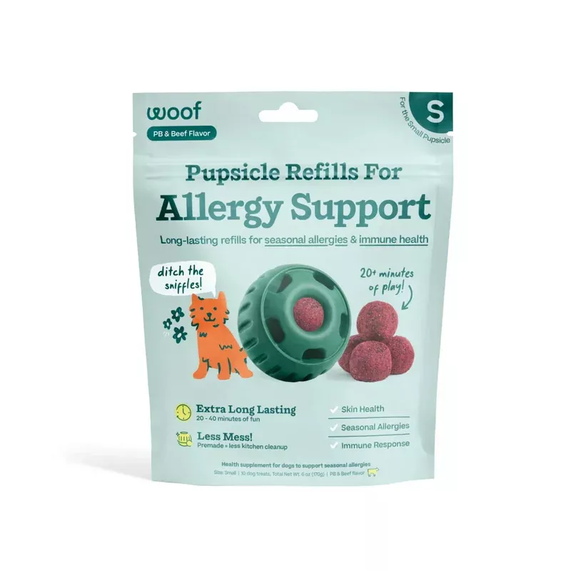 WOOF Allergy Support Wellness Pops Small