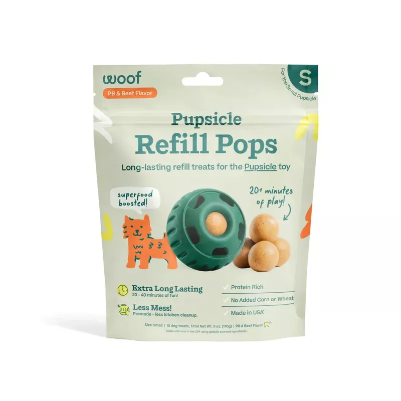 WOOF Beef Pops Small