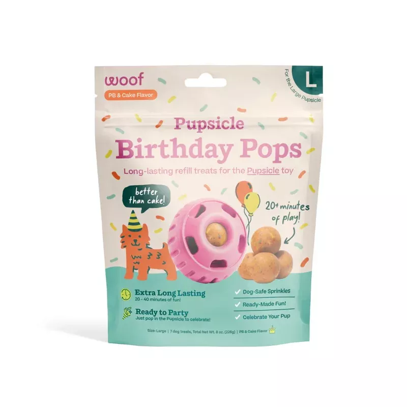 WOOF Birthday Pops Large