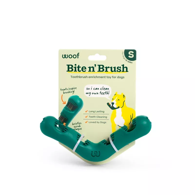 WOOF Bite n’ Brush Small