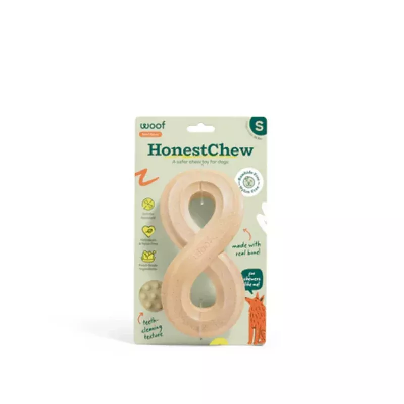 Woof Dog Toy HonestChew Infinity Bone Small