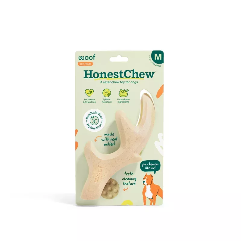 WOOF HonestChew Antler Chew Medium