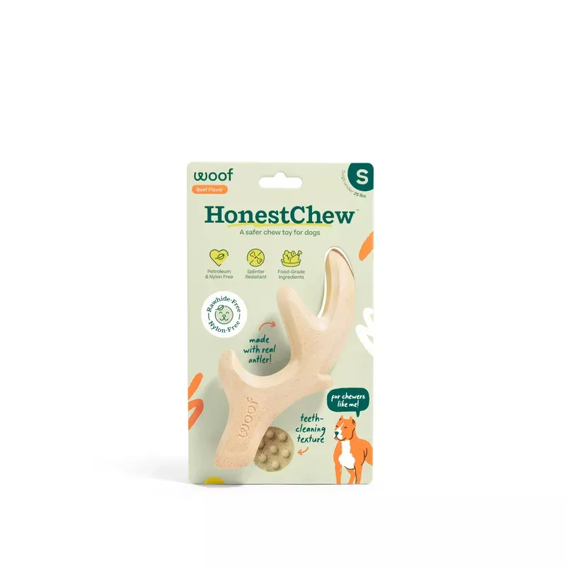 WOOF HonestChew Antler Chew Small
