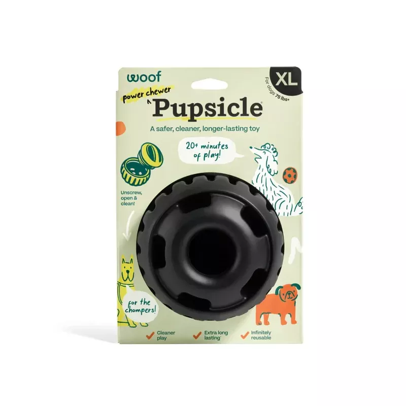 WOOF Pupsicle ‘Power Chewer’ Black XL