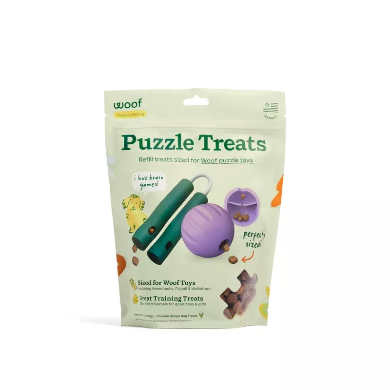 WOOF Puzzle Treats 12oz
