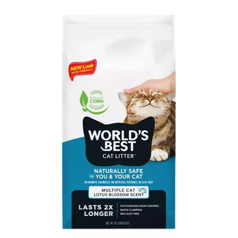 World’s Best Cat Litter Multi-Cat Lotus Blossom