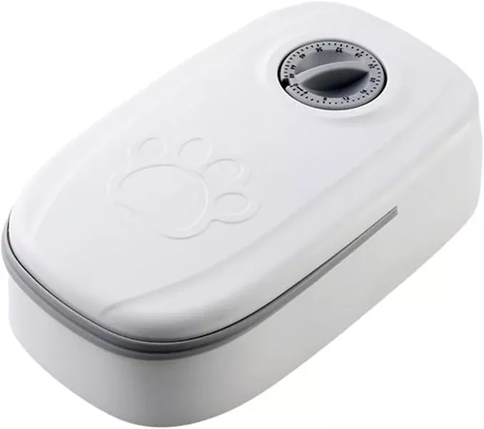 XISAOK Programmable Cat Feeder Automatic Food Dispenser for Small & Pets Electronic Portion Control