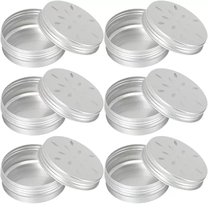 YARNOW 6pcs Dog Scent Training Cases Aluminum Odor Boxes for Nose Work Durable Scent Training Supplies for Small Dogs for Agility and Search