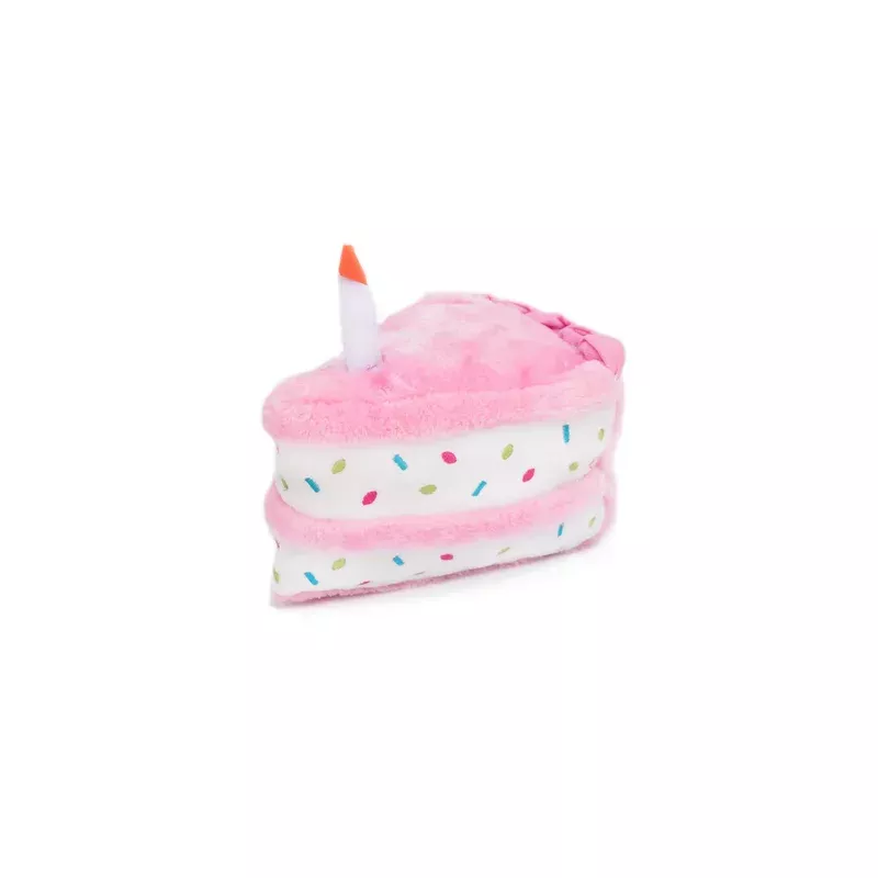 ZippyPaws Birthday Cake Pink