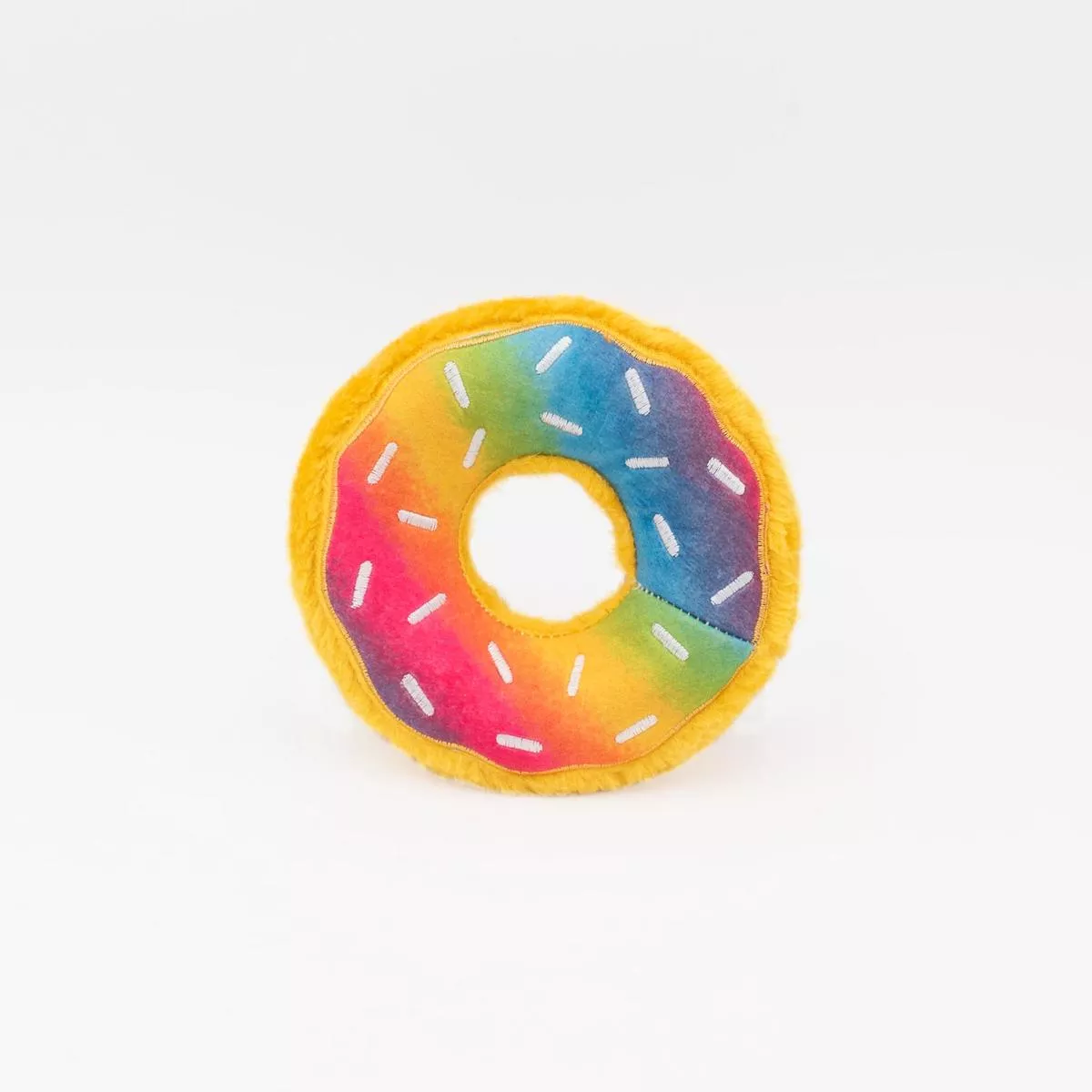 ZippyPaws Donutz Dog Toy Rainbow Medium