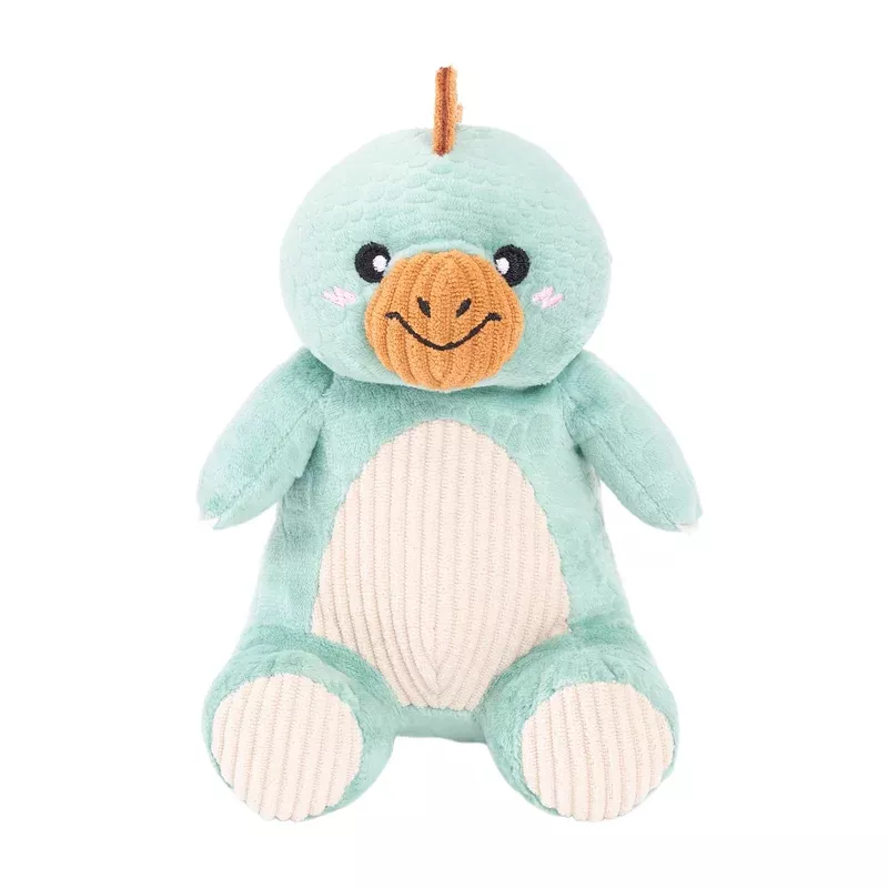 ZippyPaws ecoZippy Dinoz Stegosaurus Plush Dog Toy