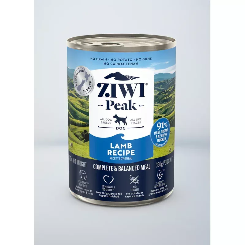 Ziwi Peak Wet Dog Food – Lamb – 13.75oz Can