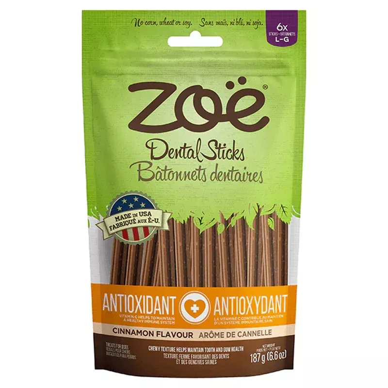 Zoe Antioxidant Dental Sticks Cinnamon Flavour – Large