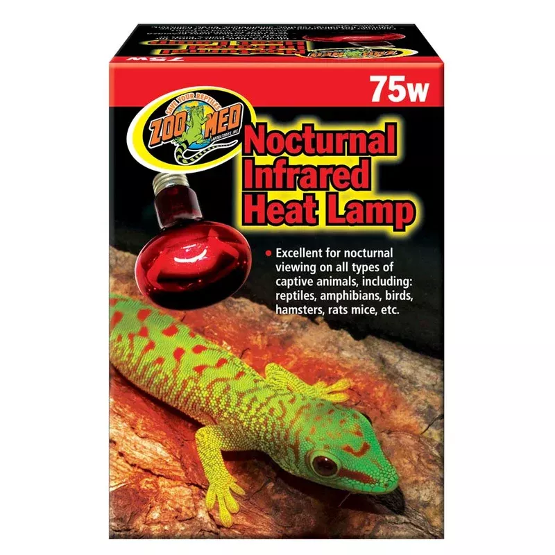Zoo Med Nocturnal Infrared Heat Lamp 75 Watts