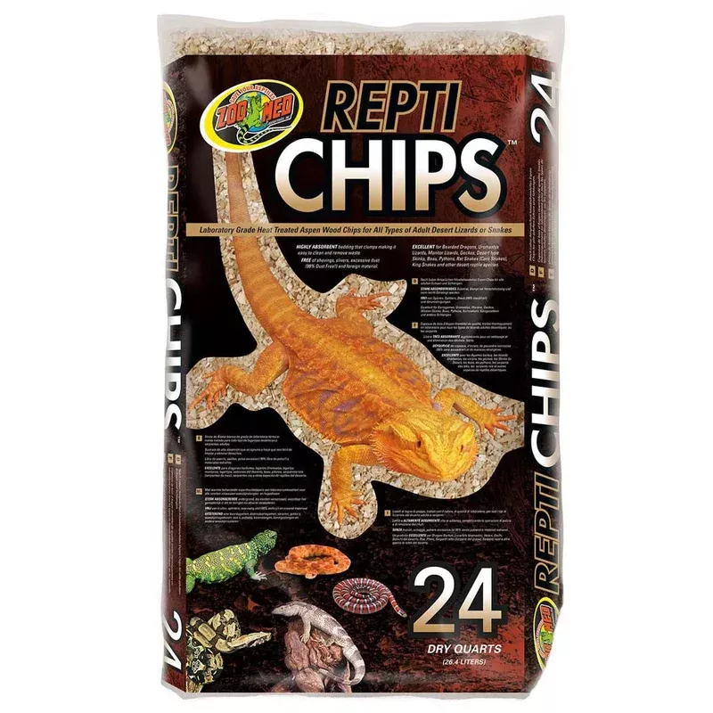 Zoo Med Repti Chips Substrate Brown 24 qt