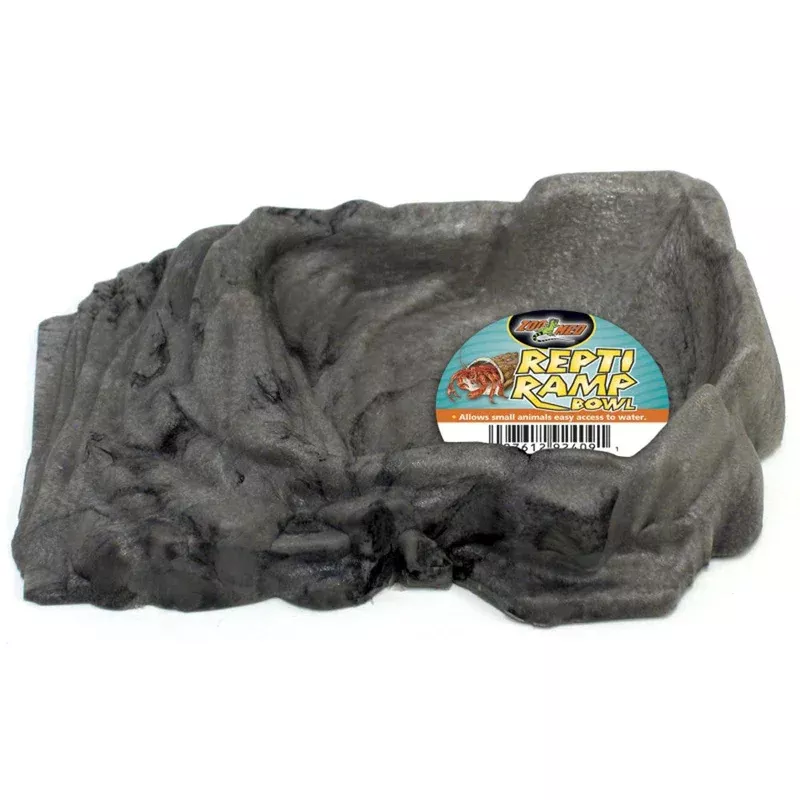 Zoo Med Repti Ramp Bowl Black SM