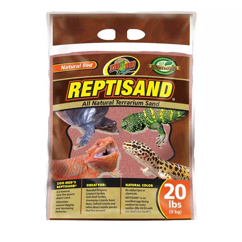 Zoo Med ReptiSand Natural Red 20 lb
