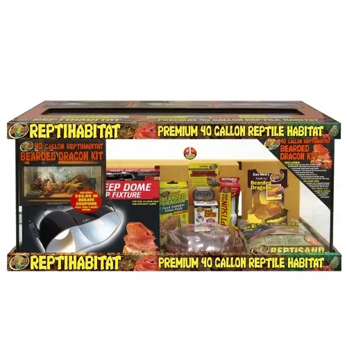 Zoo Med, Zoo Med ReptiHabitat Bearded Dragon Kit 40 gal., 1 Each