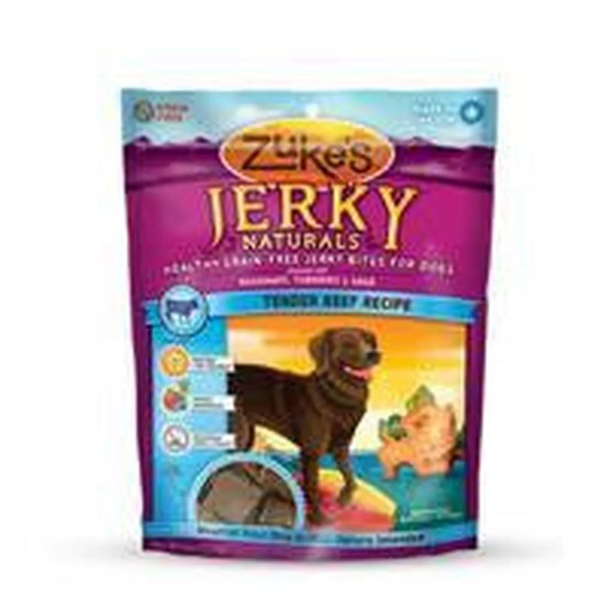 Zuke’s Performance Jerky Naturals Beef & Rice 6 oz. Pouch