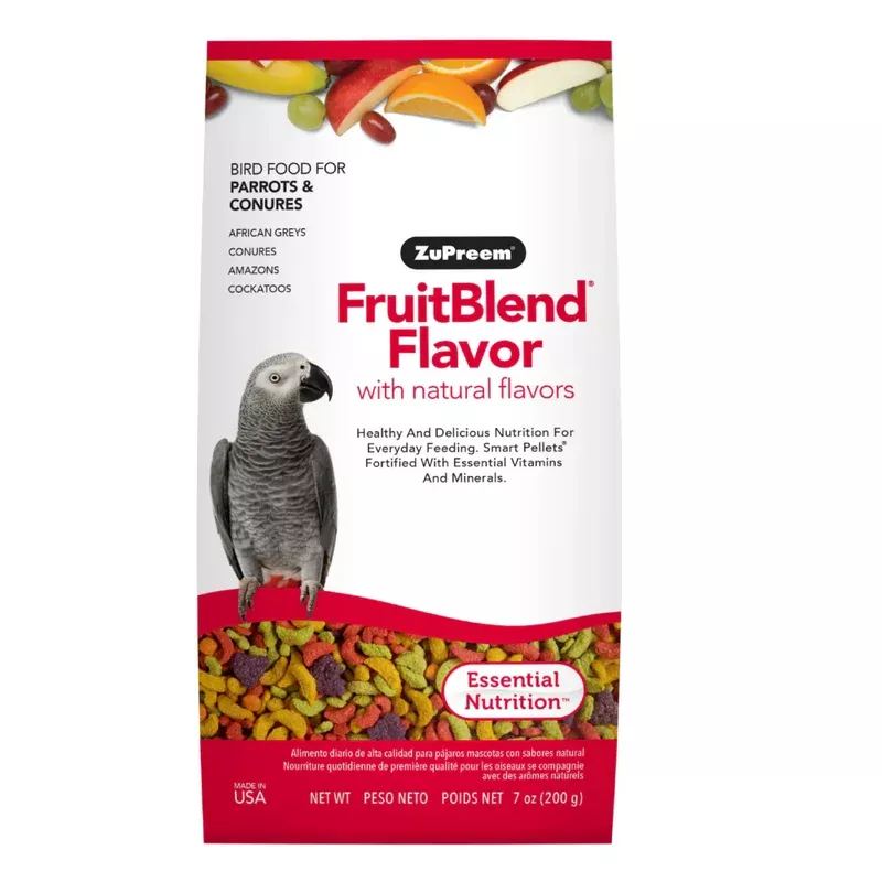 ZuPreem Fruit Blend Bird Food for Large Birds