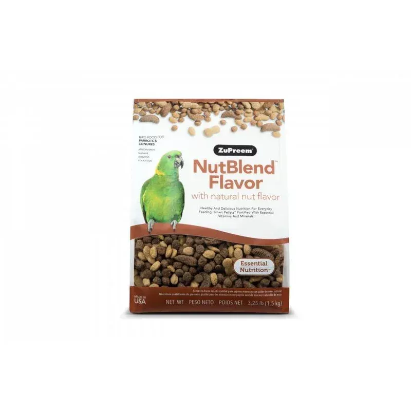 ZuPreem NutBlend for Parrots & Conures – 1.47 kg