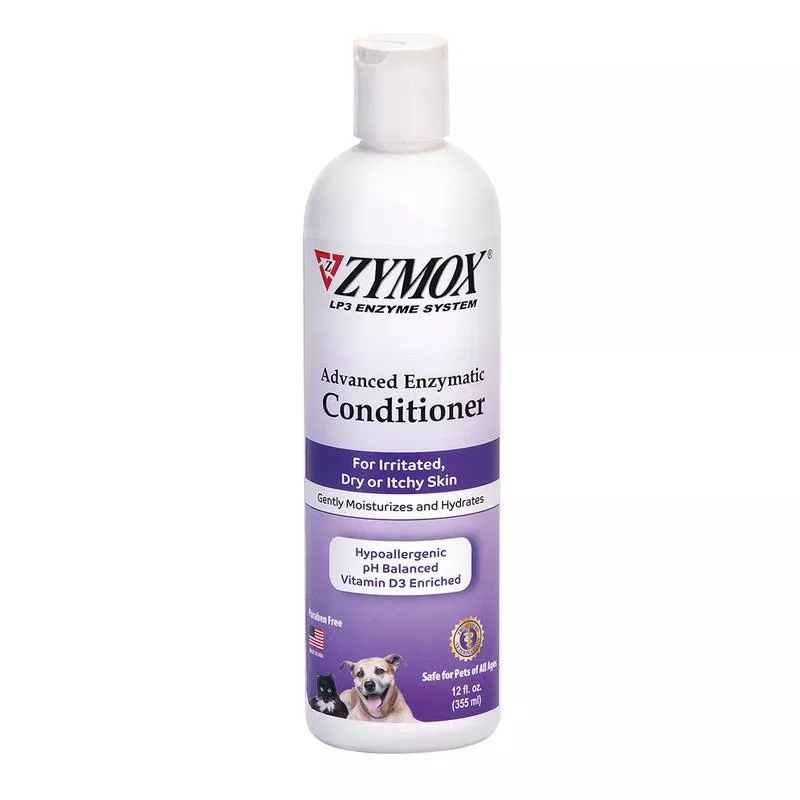 Zymox Advanced Enzymatic Conditioner for Dry or Itchy Skin 12 oz