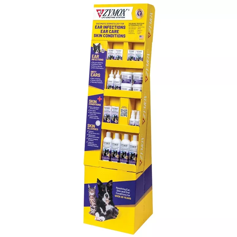 Zymox Floor Display